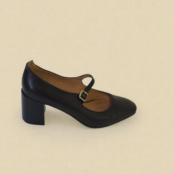 Madewell Mary Jane Heels| Excellent -Size 8.5 - Picture 1 of 10